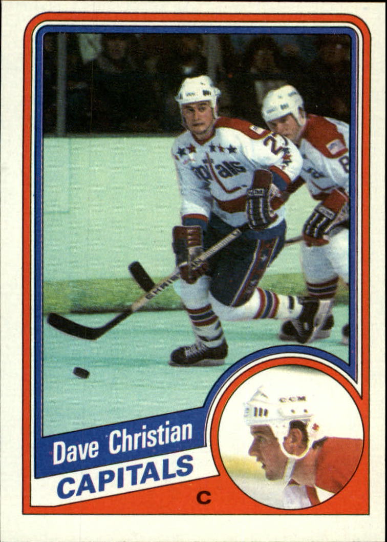 1984-85 Topps #142 Dave Christian SP