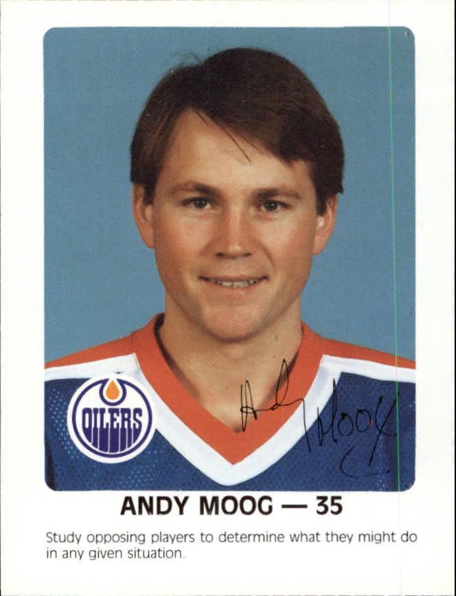85 OILERS  Andy Moog 