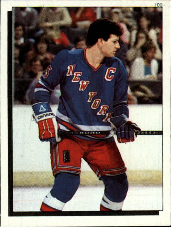 1984-85 O-Pee-Chee Stickers #100 Barry Beck