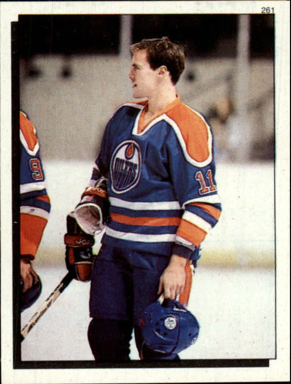 1984-85 O-Pee-Chee Stickers #261 Mark Messier