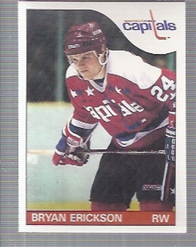 1985-86 O-Pee-Chee #80 Bryan Erickson RC