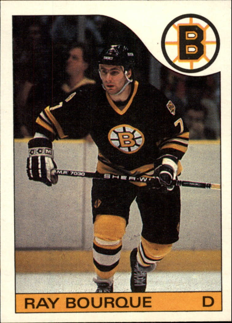 1985-86 Topps #40 Ray Bourque