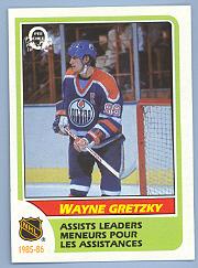 1986-87 O-Pee-Chee #259 Wayne Gretzky LL