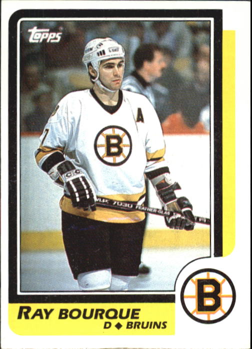 1986-87 Topps #1 Ray Bourque