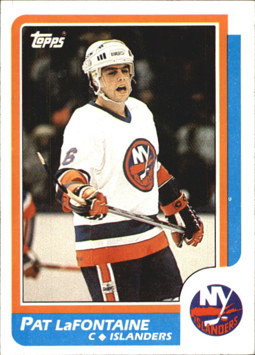 1986-87 Topps #2 Pat LaFontaine DP