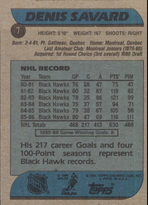 B1059- 1986-87 Topps Hockey Card #s 1-198 +Inserts -You Pick- 15+ FREE US SHIP - Picture 265 of 392