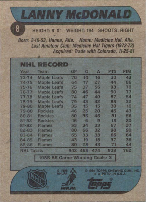 B1059- 1986-87 Topps Hockey Card #s 1-198 +Inserts -You Pick- 15+ FREE US SHIP - Picture 7 of 392