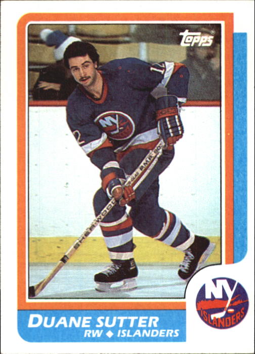 1986-87 Topps #39 Duane Sutter DP