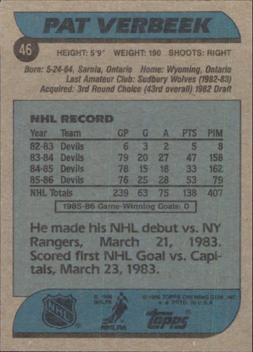 B1059- 1986-87 Topps Hockey Card #s 1-198 +Inserts -You Pick- 15+ FREE US SHIP - Picture 59 of 392