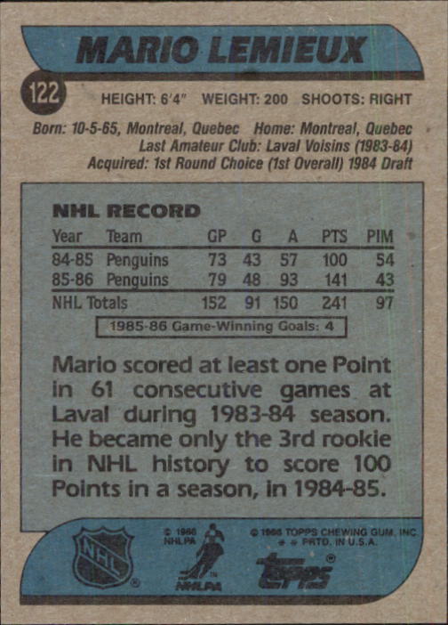 B1059- 1986-87 Topps Hockey Card #s 1-198 +Inserts -You Pick- 15+ FREE US SHIP - Picture 390 of 392