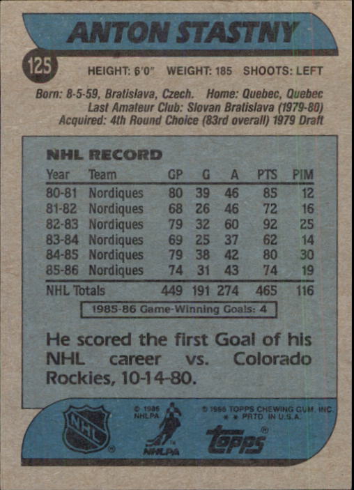 B1059- 1986-87 Topps Hockey Card #s 1-198 +Inserts -You Pick- 15+ FREE US SHIP - Picture 161 of 392