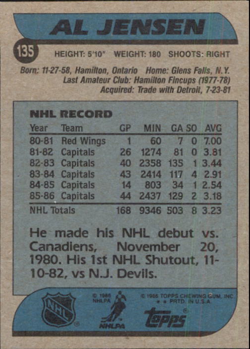 B1059- 1986-87 Topps Hockey Card #s 1-198 +Inserts -You Pick- 15+ FREE US SHIP - Picture 291 of 392