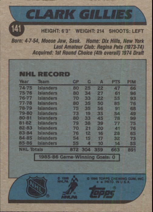 B1059- 1986-87 Topps Hockey Card #s 1-198 +Inserts -You Pick- 15+ FREE US SHIP - Picture 295 of 392