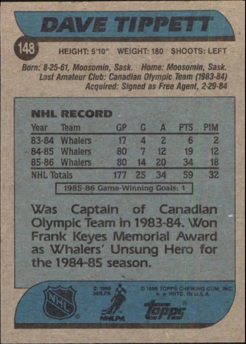 B1059- 1986-87 Topps Hockey Card #s 1-198 +Inserts -You Pick- 15+ FREE US SHIP - Picture 297 of 392