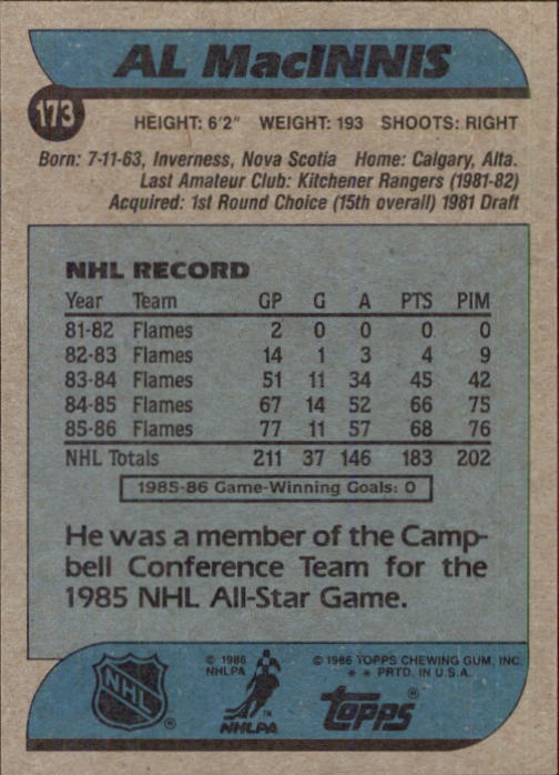 B1059- 1986-87 Topps Hockey Card #s 1-198 +Inserts -You Pick- 15+ FREE US SHIP - Picture 382 of 392