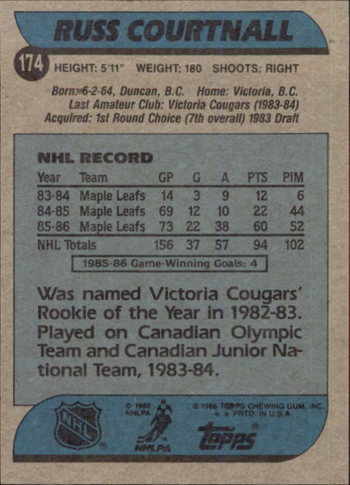 B1059- 1986-87 Topps Hockey Card #s 1-198 +Inserts -You Pick- 15+ FREE US SHIP - Picture 374 of 392