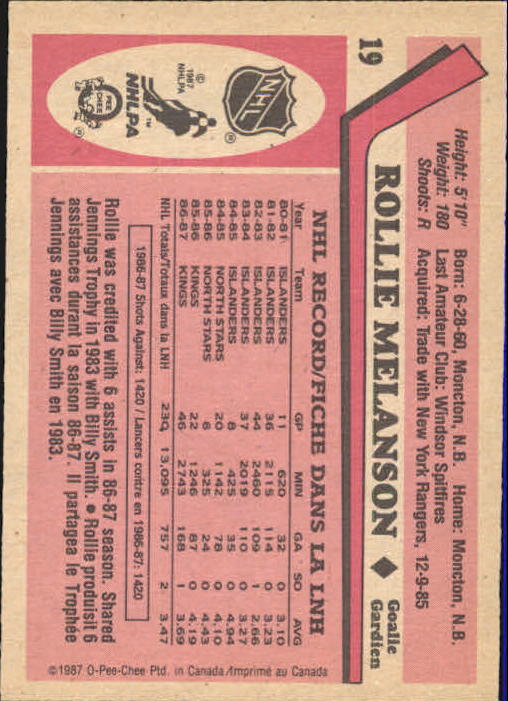 1987-88 O-Pee-Chee Hk Cards 1-150 +Rookies (A3213) - You Pick - 15+ FREE SHIP - Picture 29 of 231