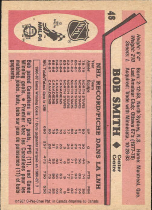 1987-88 O-Pee-Chee Hk Cards 1-150 +Rookies (A3213) - You Pick - 15+ FREE SHIP - Picture 73 of 231