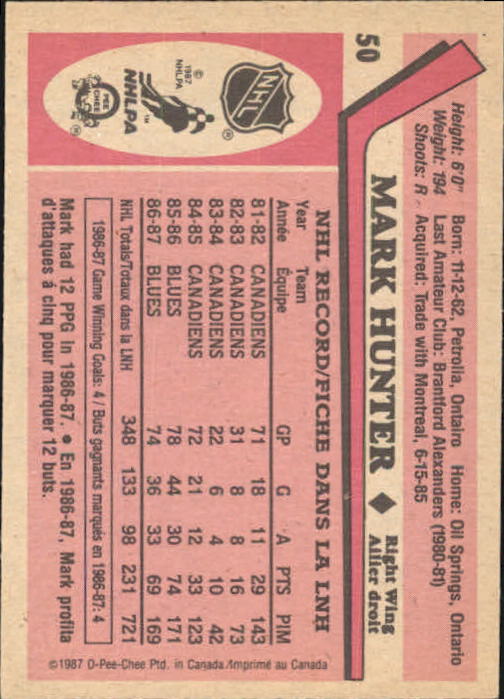 1987-88 O-Pee-Chee Hk Cards 1-150 +Rookies (A3213) - You Pick - 15+ FREE SHIP - Picture 77 of 231