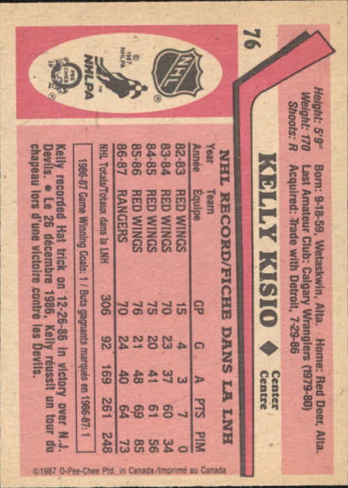 1987-88 O-Pee-Chee Hk Cards 1-150 +Rookies (A3213) - You Pick - 15+ FREE SHIP - Picture 119 of 231