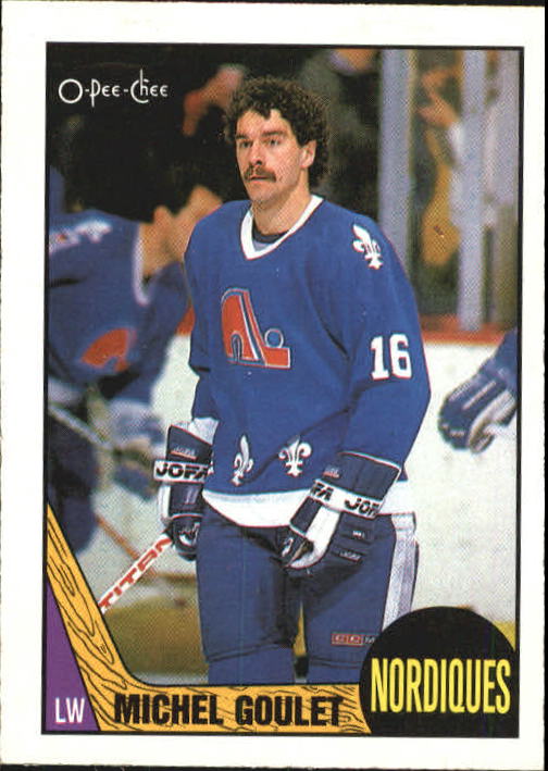 1987-88 O-Pee-Chee #77 Michel Goulet