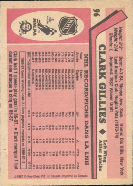 1987-88 O-Pee-Chee Hk Cards 1-150 +Rookies (A3213) - You Pick - 15+ FREE SHIP - Picture 147 of 231