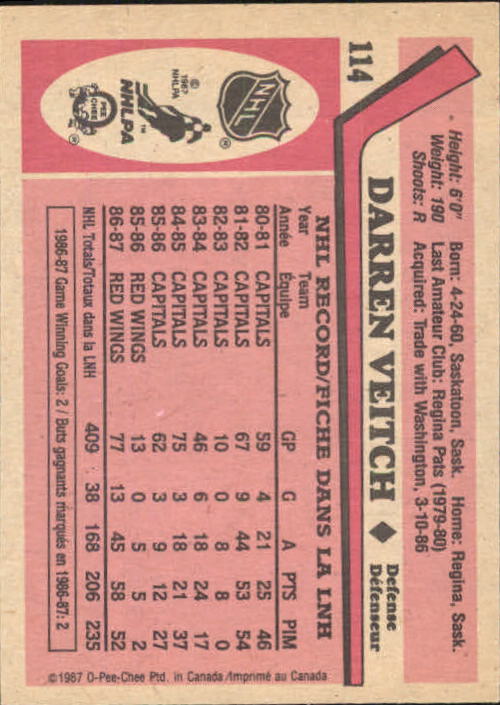 1987-88 O-Pee-Chee Hk Cards 1-150 +Rookies (A3213) - You Pick - 15+ FREE SHIP - Picture 171 of 231