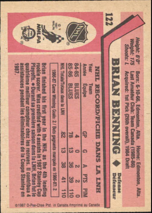 1987-88 O-Pee-Chee Hk Cards 1-150 +Rookies (A3213) - You Pick - 15+ FREE SHIP - Picture 185 of 231
