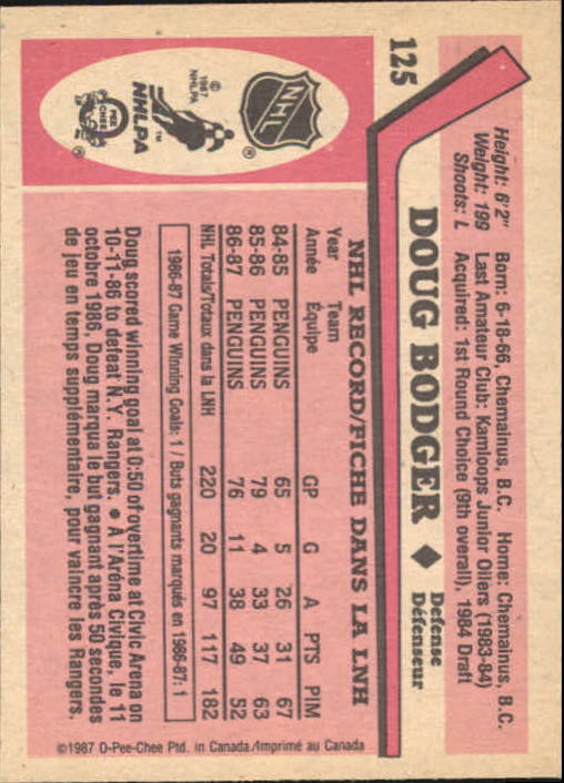 1987-88 O-Pee-Chee Hk Cards 1-150 +Rookies (A3213) - You Pick - 15+ FREE SHIP - Picture 189 of 231