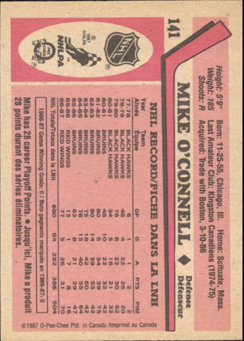 1987-88 O-Pee-Chee Hk Cards 1-150 +Rookies (A3213) - You Pick - 15+ FREE SHIP - Picture 219 of 231