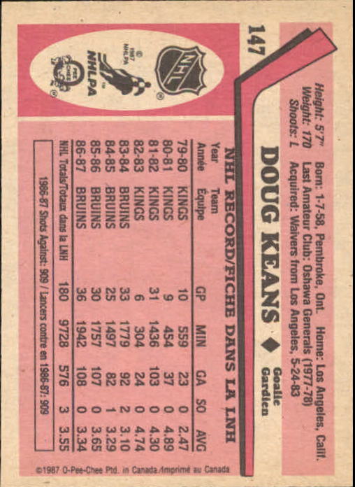 1987-88 O-Pee-Chee Hk Cards 1-150 +Rookies (A3213) - You Pick - 15+ FREE SHIP - Picture 227 of 231