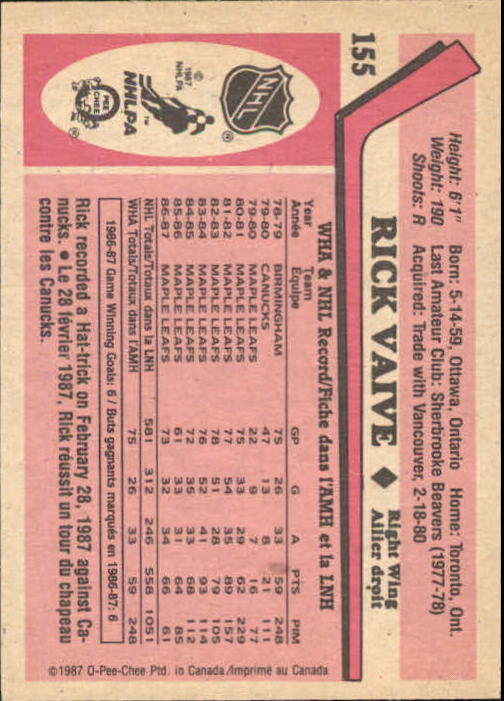 1987-88 O Pee Chee Hk Karten 151-264 + Rookies A3213 - You Pick - 15 + Gratis - Bild 11 von 229