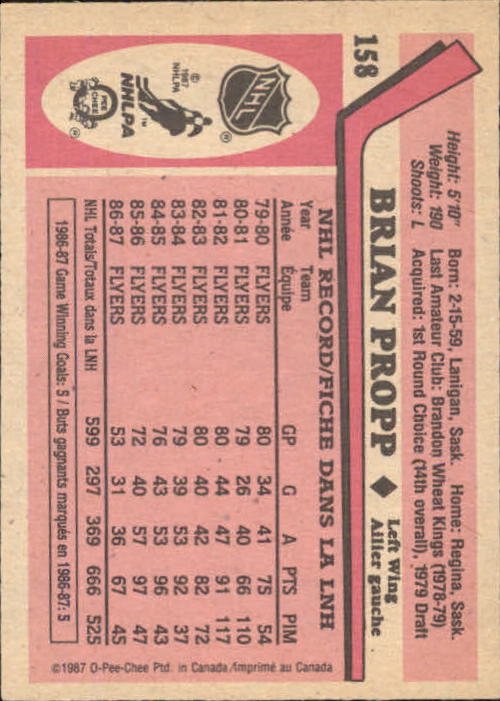 1987-88 O Pee Chee Hk Karten 151-264 + Rookies A3213 - You Pick - 15 + Gratis - Bild 17 von 229