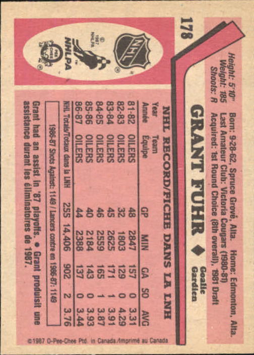 1987-88 O Pee Chee Hk Karten 151-264 + Rookies A3213 - You Pick - 15 + Gratis - Bild 205 von 229