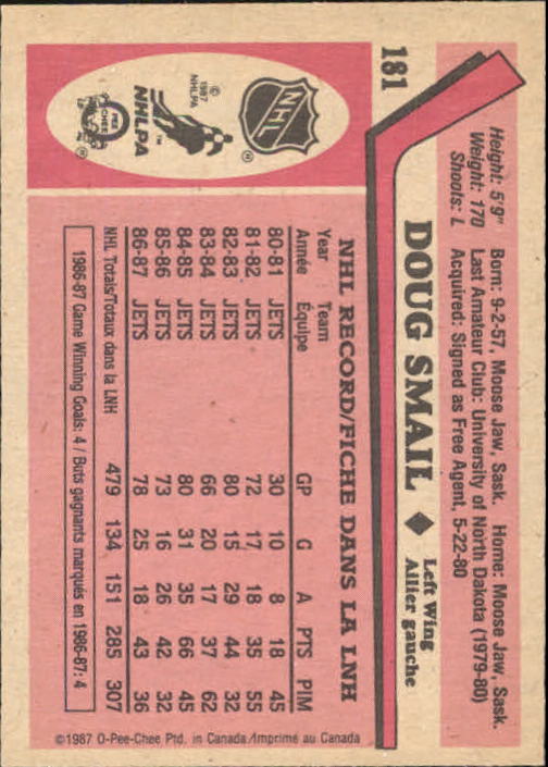 1987-88 O Pee Chee Hk Karten 151-264 + Rookies A3213 - You Pick - 15 + Gratis - Bild 179 von 229
