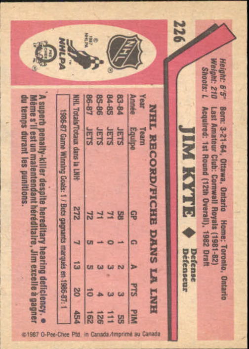 1987-88 O Pee Chee Hk Karten 151-264 + Rookies A3213 - You Pick - 15 + Gratis - Bild 113 von 229