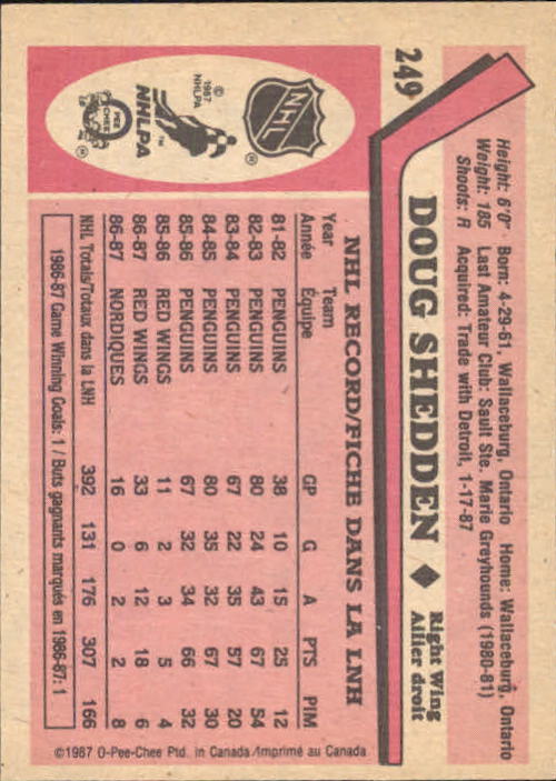 1987-88 O Pee Chee Hk Karten 151-264 + Rookies A3213 - You Pick - 15 + Gratis - Bild 149 von 229