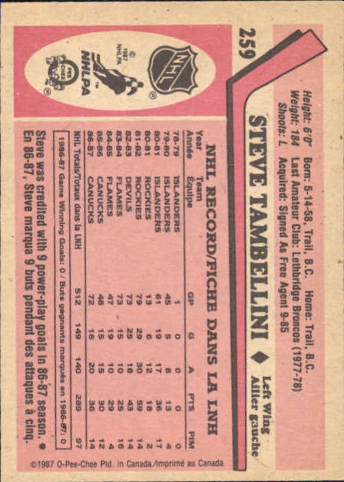 1987-88 O Pee Chee Hk Karten 151-264 + Rookies A3213 - You Pick - 15 + Gratis - Bild 165 von 229