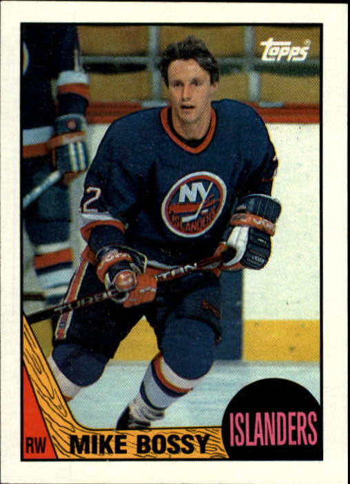 1987-88 Topps #105 Mike Bossy