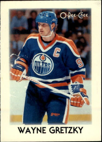 1987-88 O-Pee-Chee Minis #13 Wayne Gretzky