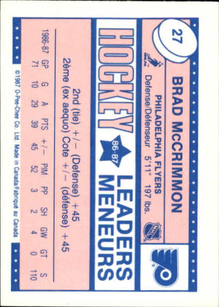 B6773- 1987-88 O-Pee-Chee Minis Hk Karte #S 1-42 -du Pick- 15 + Gratis US Schiff - Bild 55 von 85