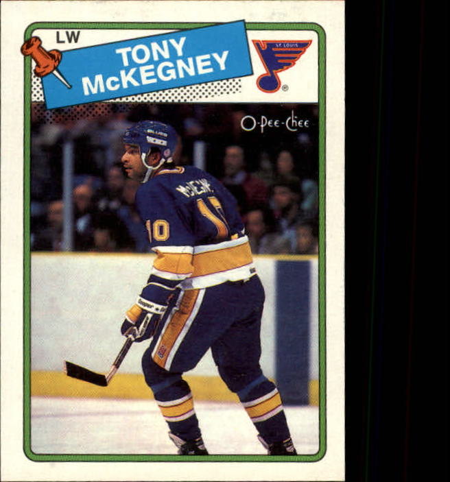 1988-89 O-Pee-Chee #4 Tony McKegney
