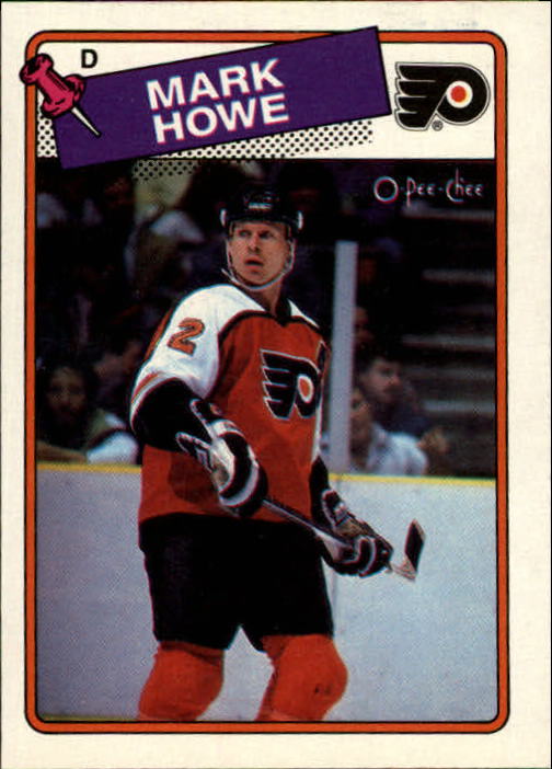 1988-89 O-Pee-Chee #6 Mark Howe