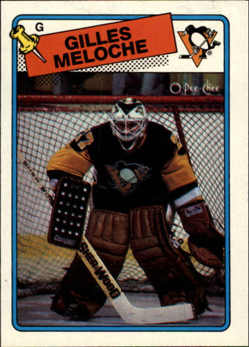 1988-89 O-Pee-Chee #8 Gilles Meloche