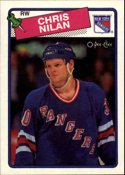 1988-89 O-Pee-Chee #31 Chris Nilan