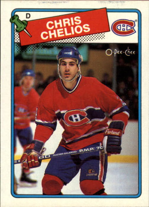 1988-89 O-Pee-Chee #49 Chris Chelios