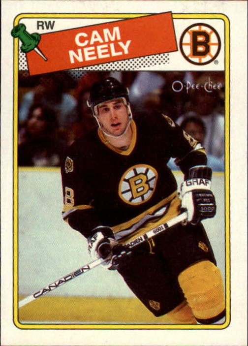 1988-89 O-Pee-Chee #58 Cam Neely