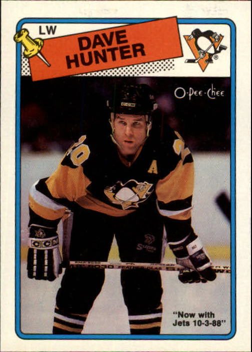 1988-89 O-Pee-Chee #62 Dave Hunter