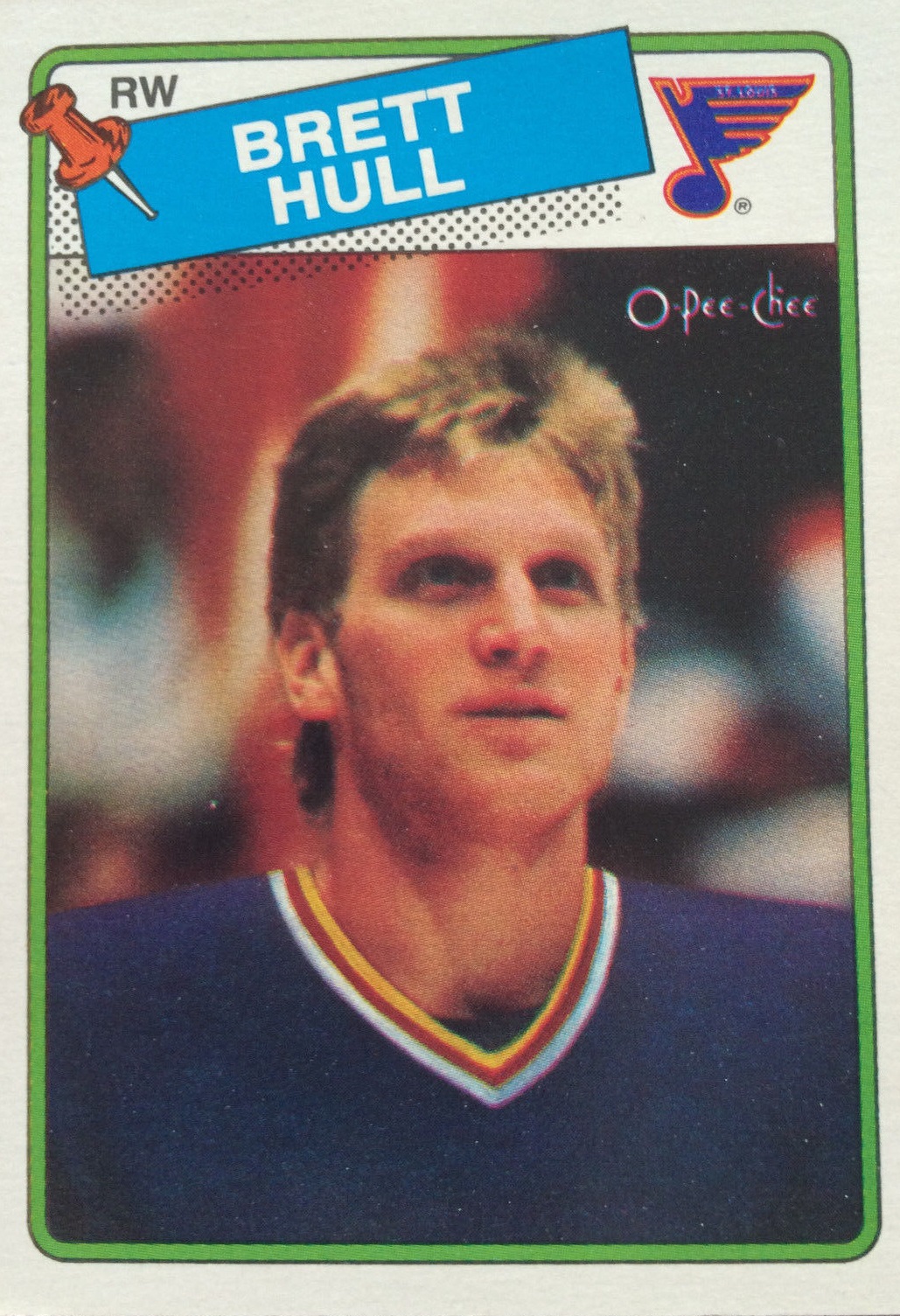 1988-89 O-Pee-Chee #66 Brett Hull RC