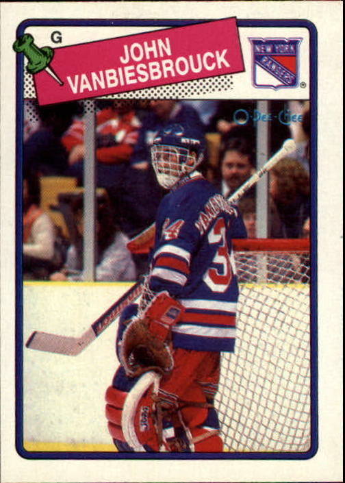 1988-89 O-Pee-Chee #102 John Vanbiesbrouck